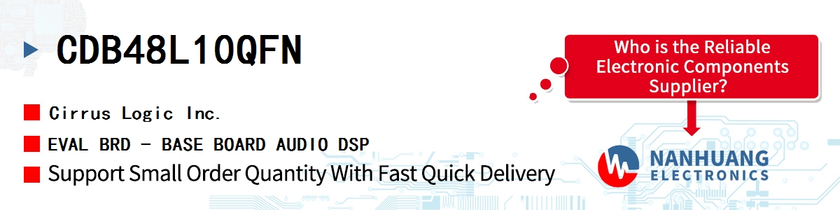 CDB48L10QFN Cirrus Logic EVAL BRD - BASE BOARD AUDIO DSP