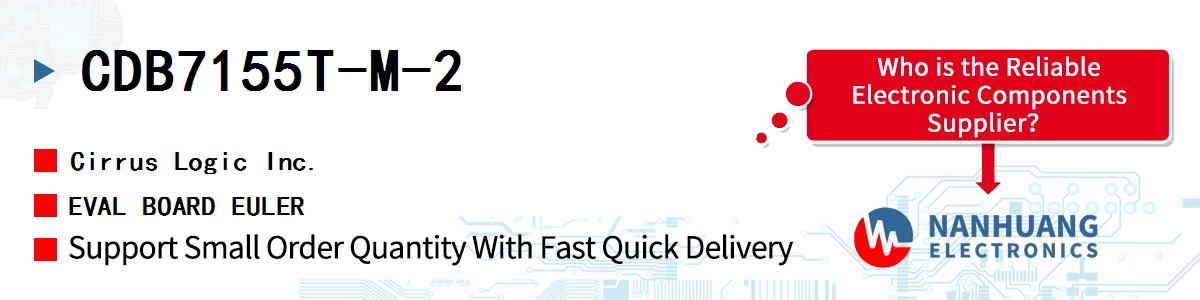 CDB7155T-M-2 Cirrus Logic EVAL BOARD EULER