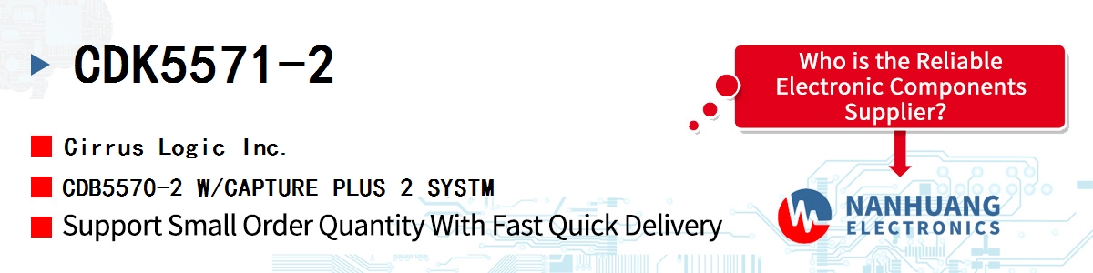 CDK5571-2 Cirrus Logic CDB5570-2 W/CAPTURE PLUS 2 SYSTM