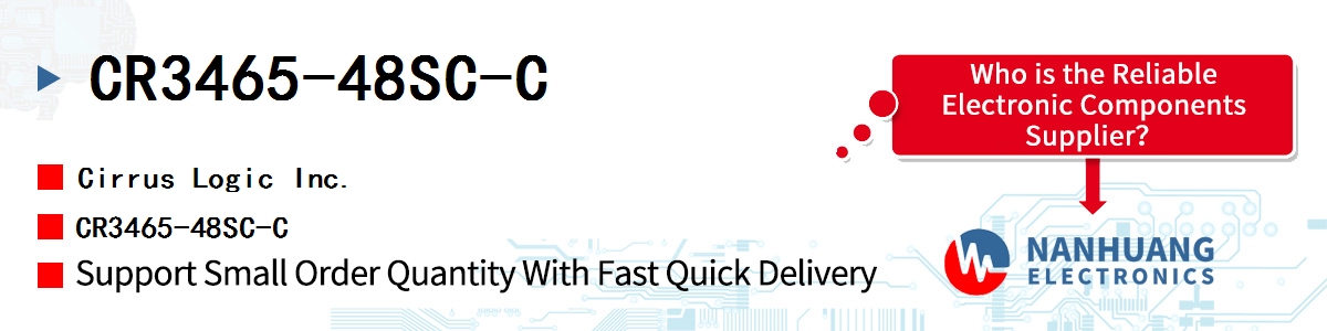 CR3465-48SC-C Cirrus Logic CR3465-48SC-C