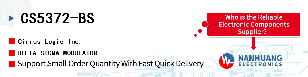 CS5372-BS Cirrus Logic DELTA SIGMA MODULATOR
