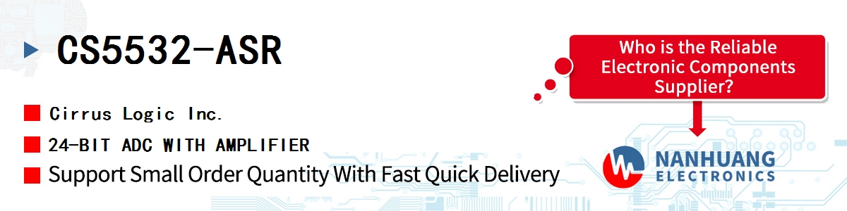 CS5532-ASR Cirrus Logic 24-BIT ADC WITH AMPLIFIER