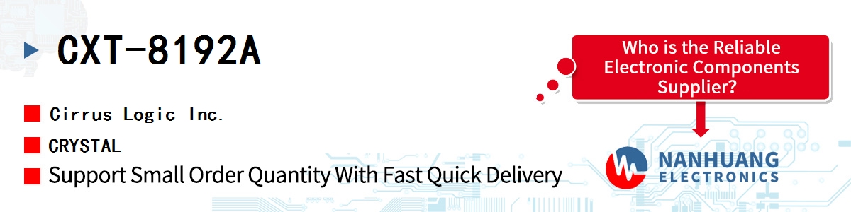 CXT-8192A Cirrus Logic CRYSTAL